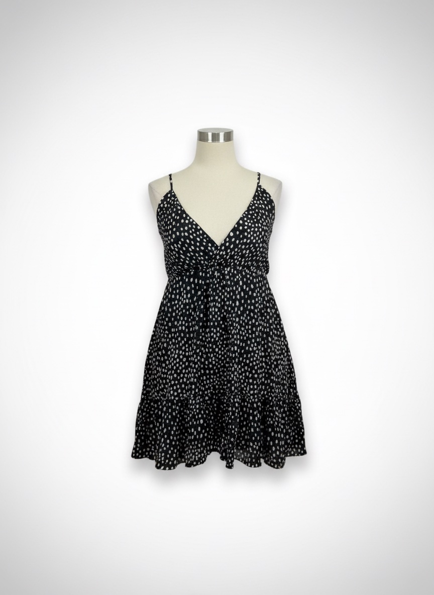 Robe Polka Noir