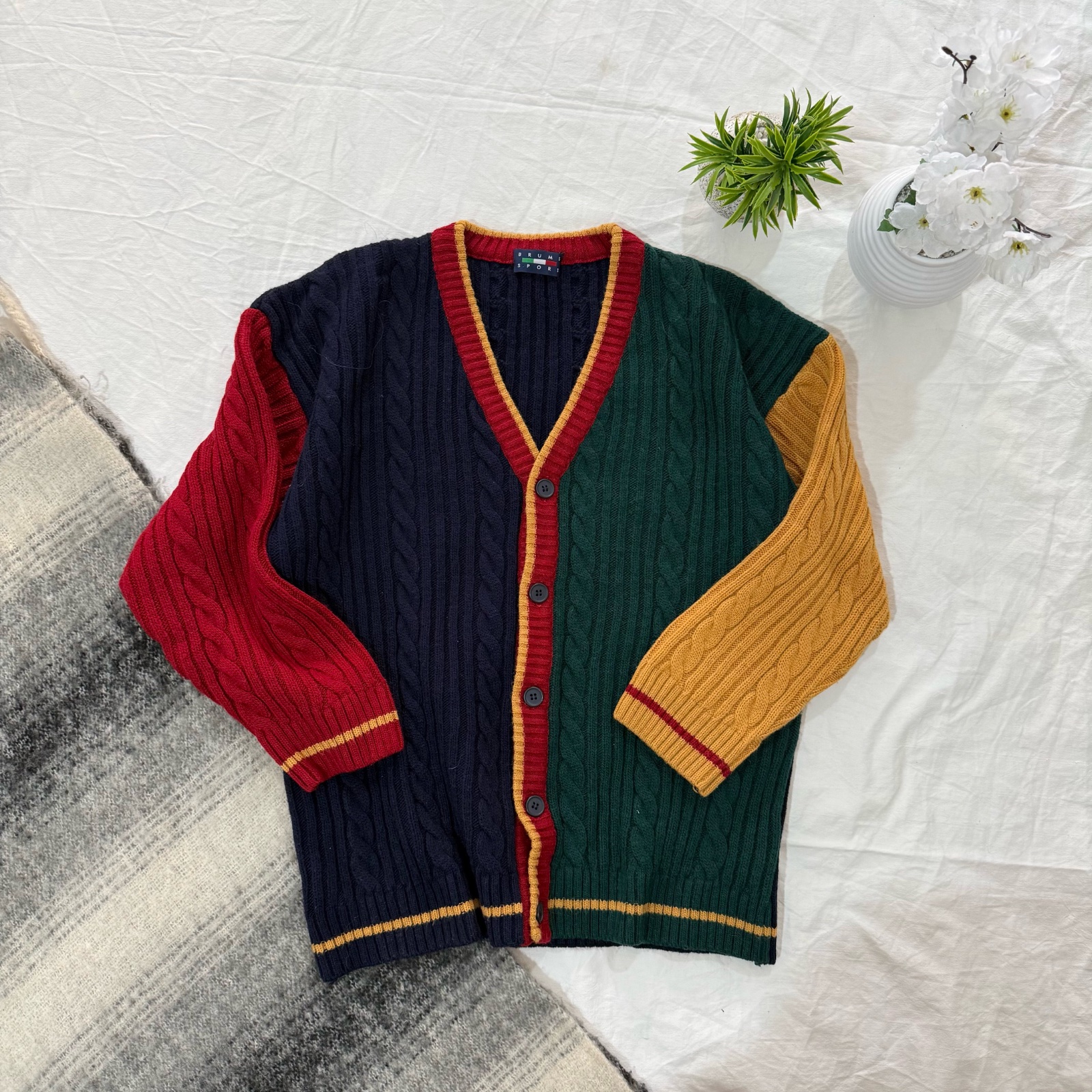 Knit cardigan