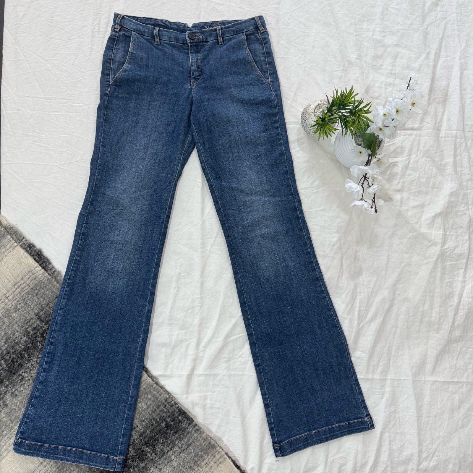 Jean bleu / Flared pants