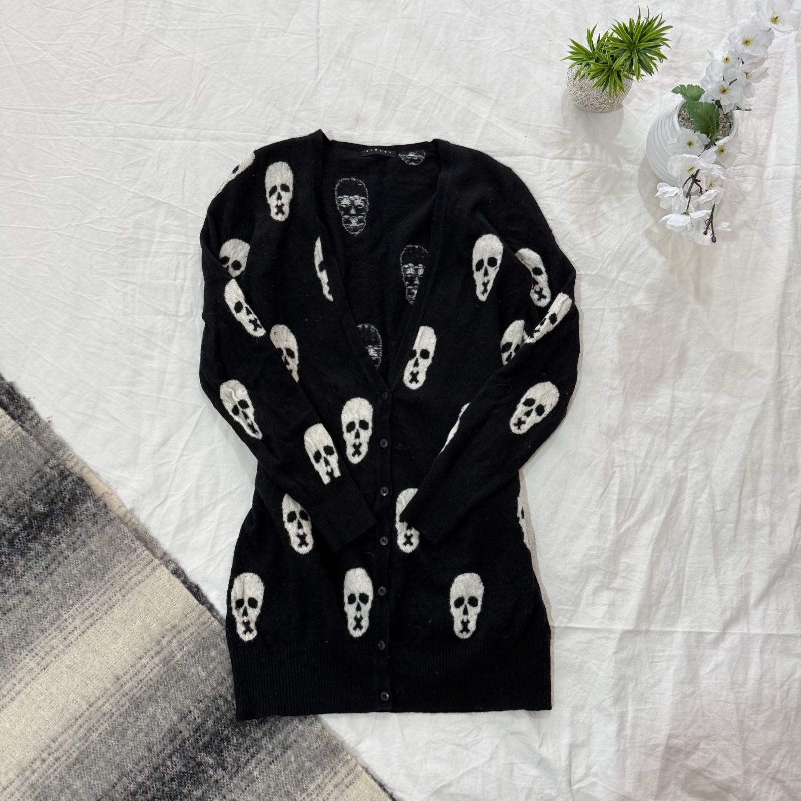 Cardigan en maille noir pour femme