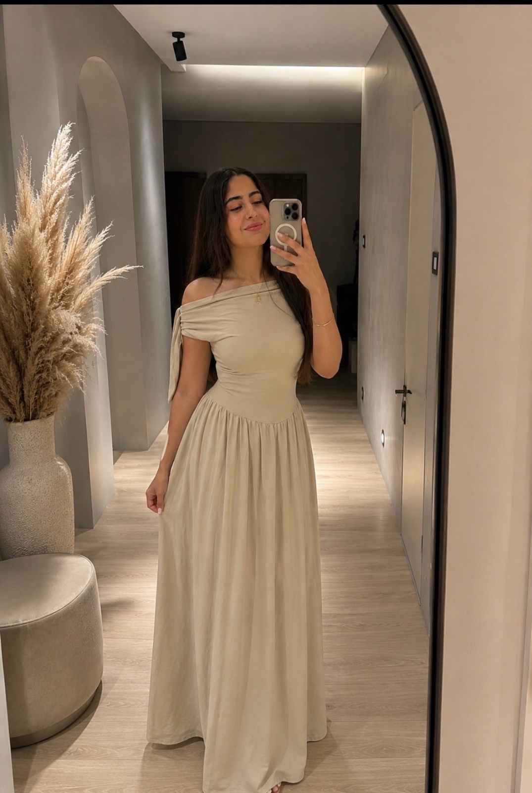 Robe beige