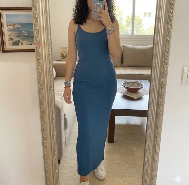 Robe maxi shein