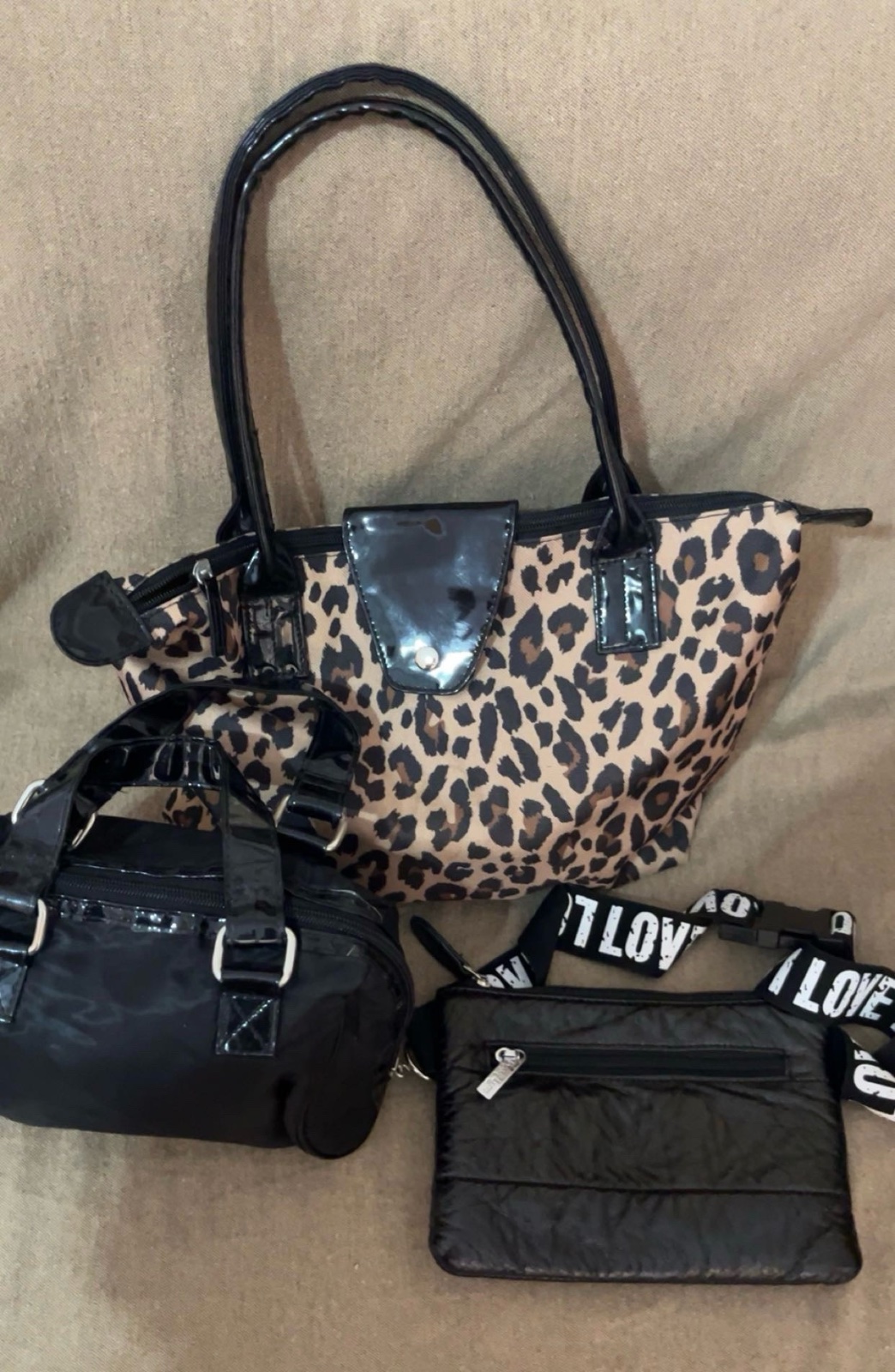 Lot de trois sac