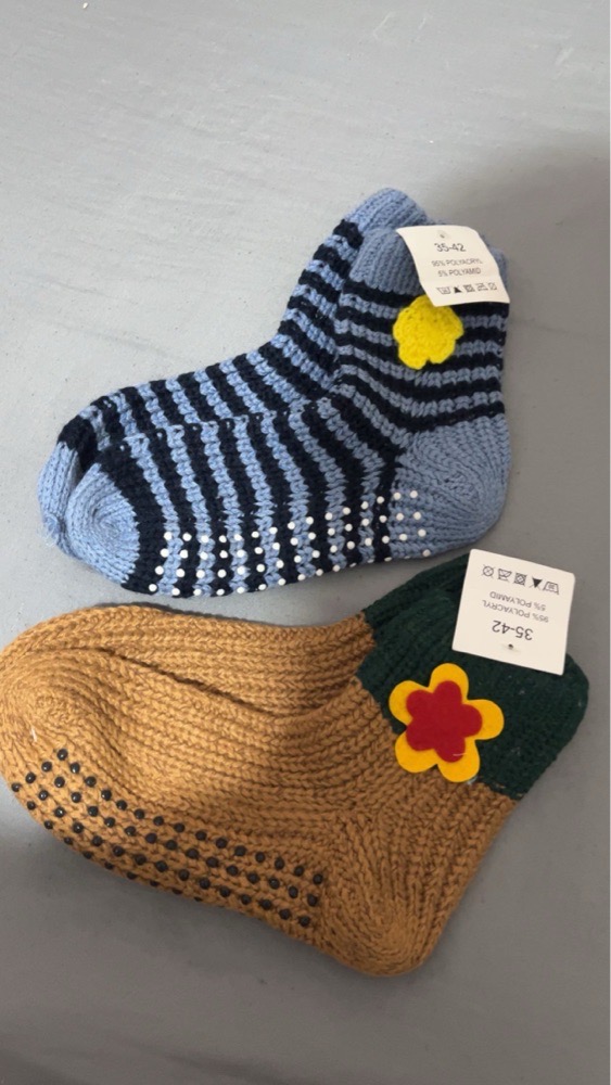 Lot de deux chaussettes