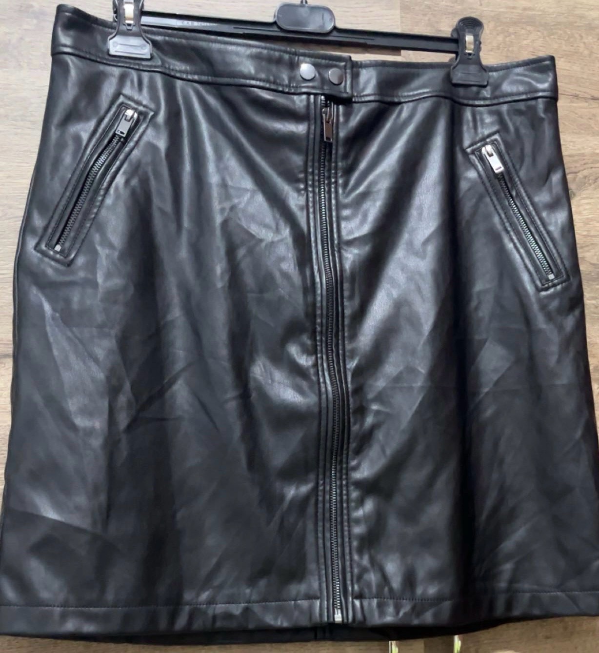 Jupe en cuir