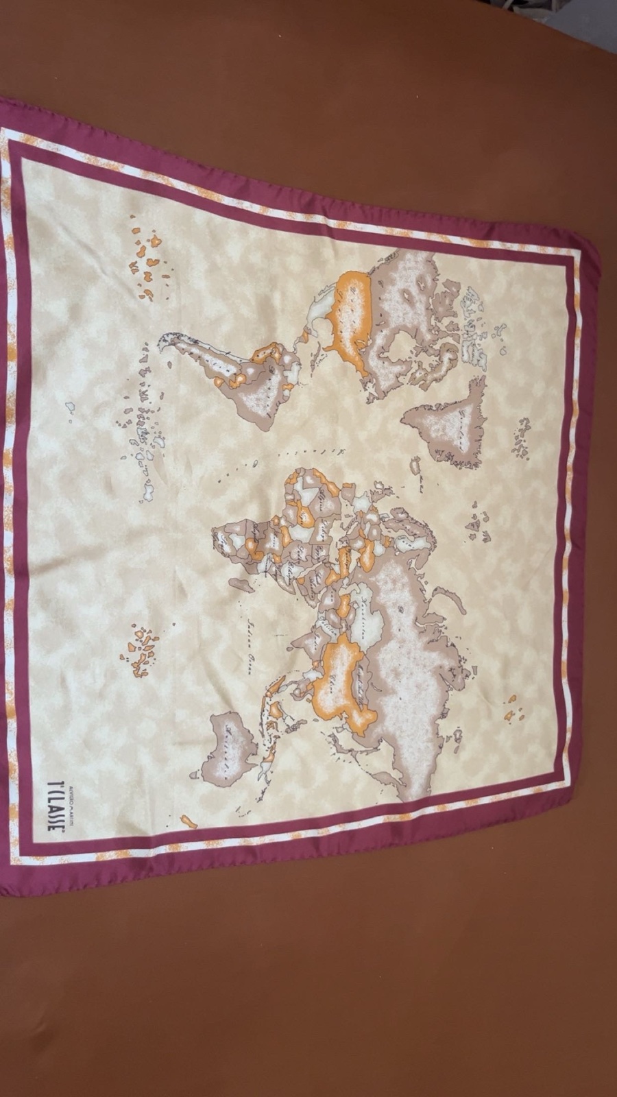 Foulard en soie 50/50 Alviero  martini