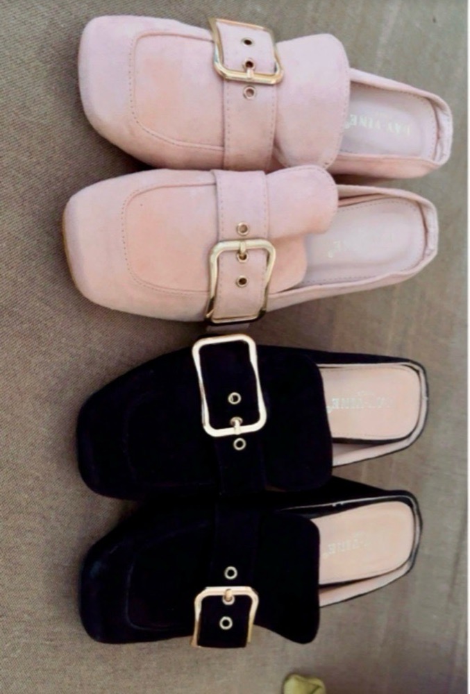 Lot de deux mules 
