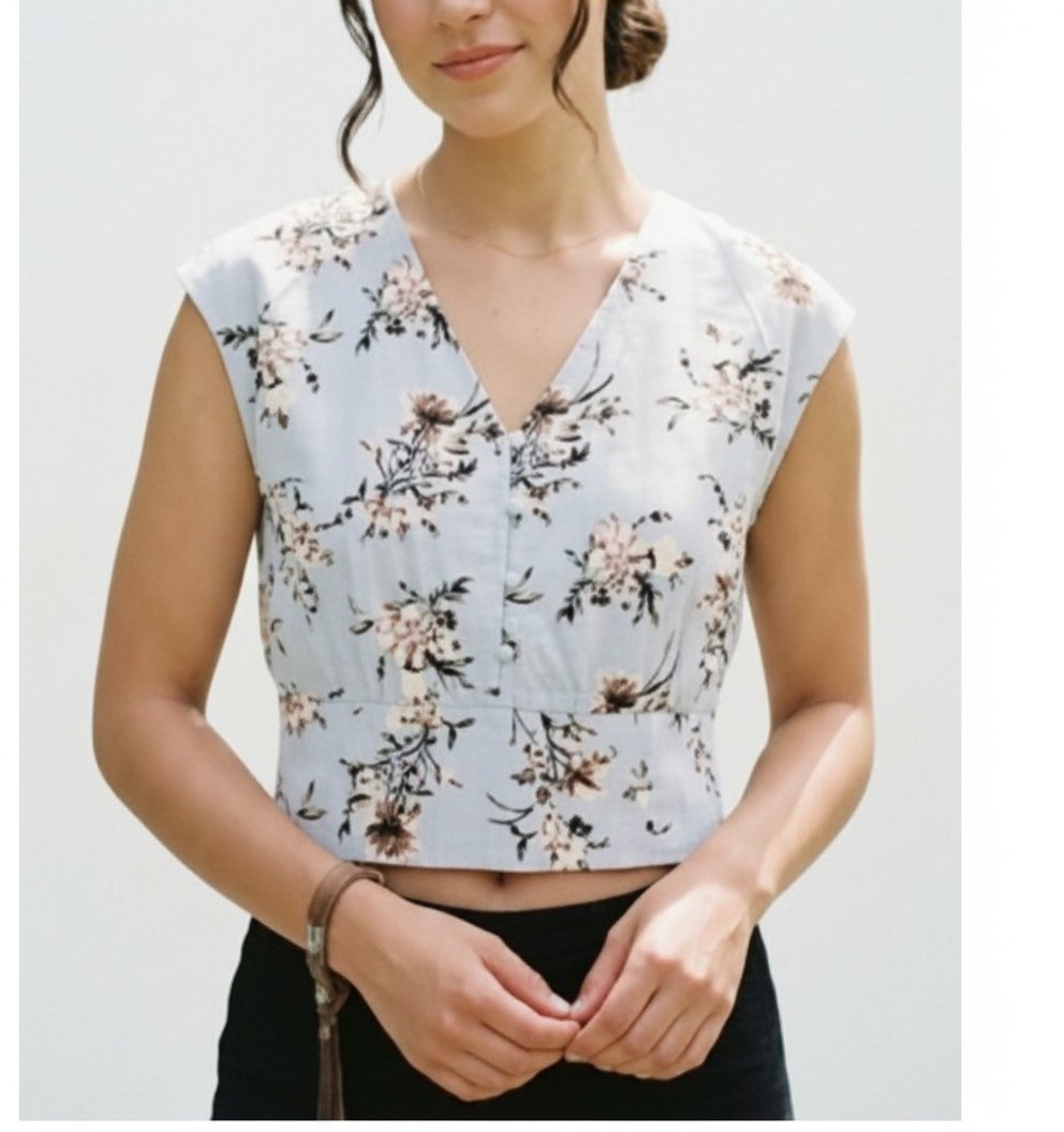 Top florale 