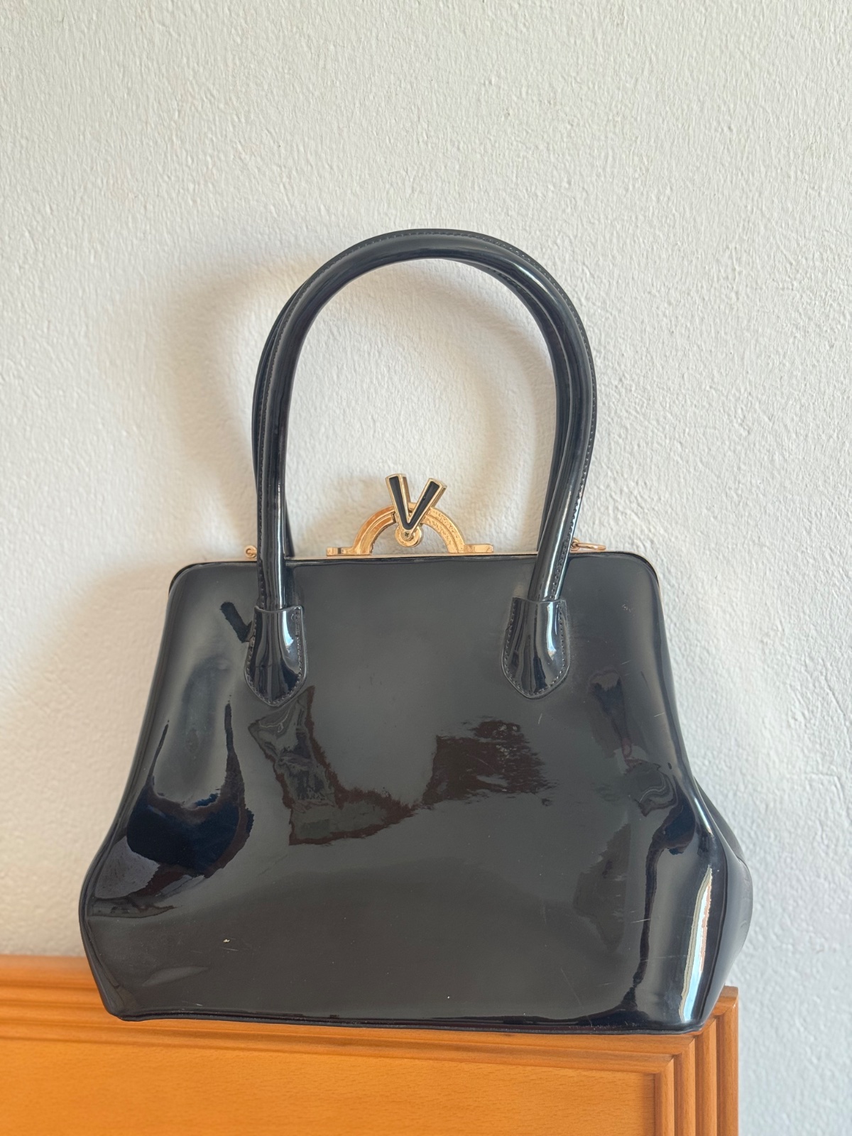 Sac grand format vernis