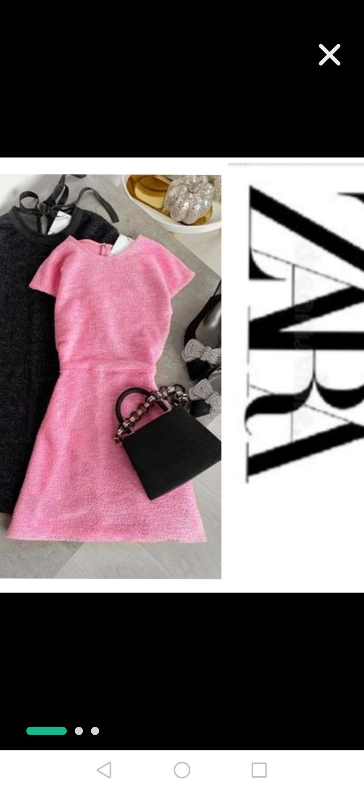 Robe zara rose barbie 🌷🌹🌹💐🌹🌷🌹 