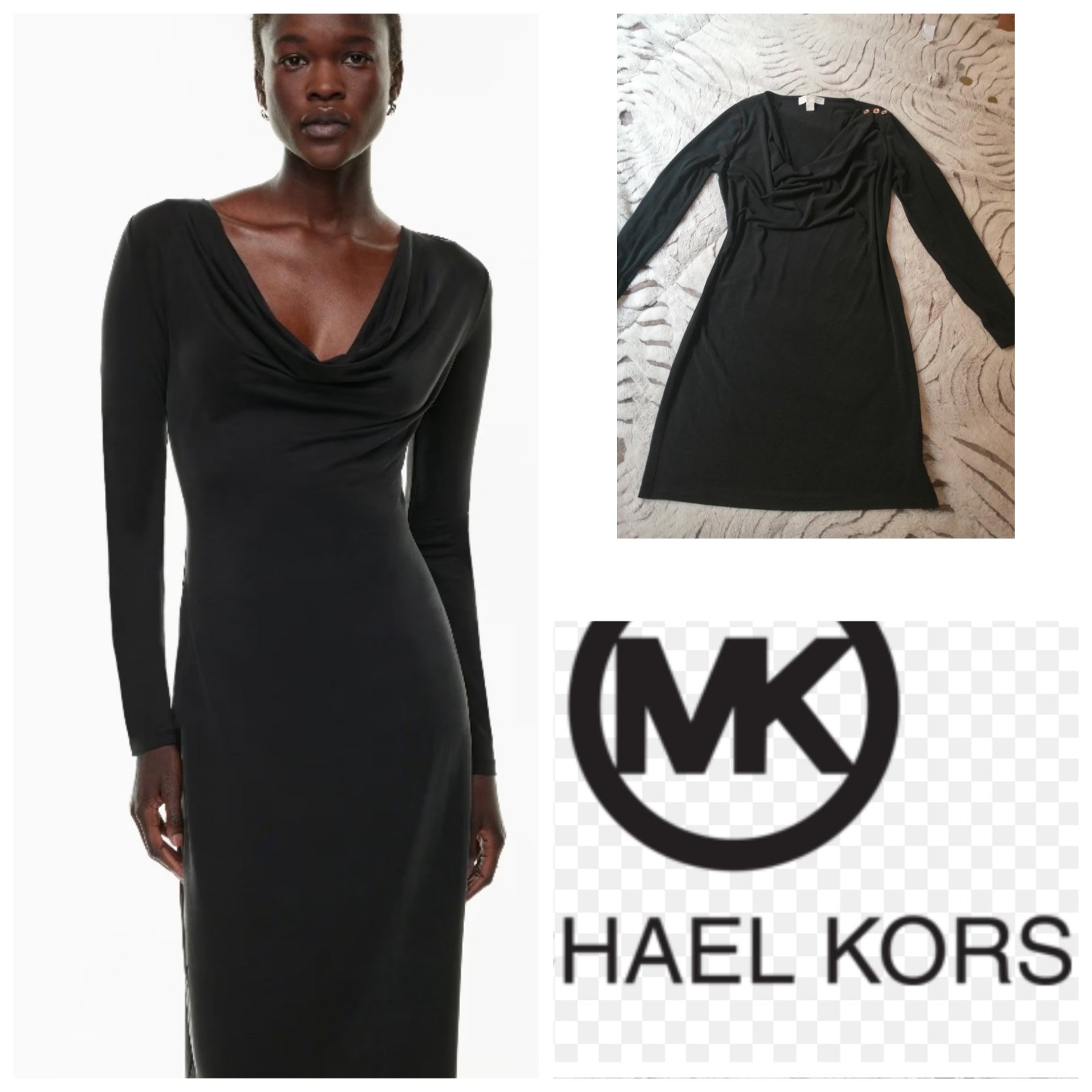 Robe noire très chic très classe Micheal kors 🌸💐🌹🌹🌼🌼🌺