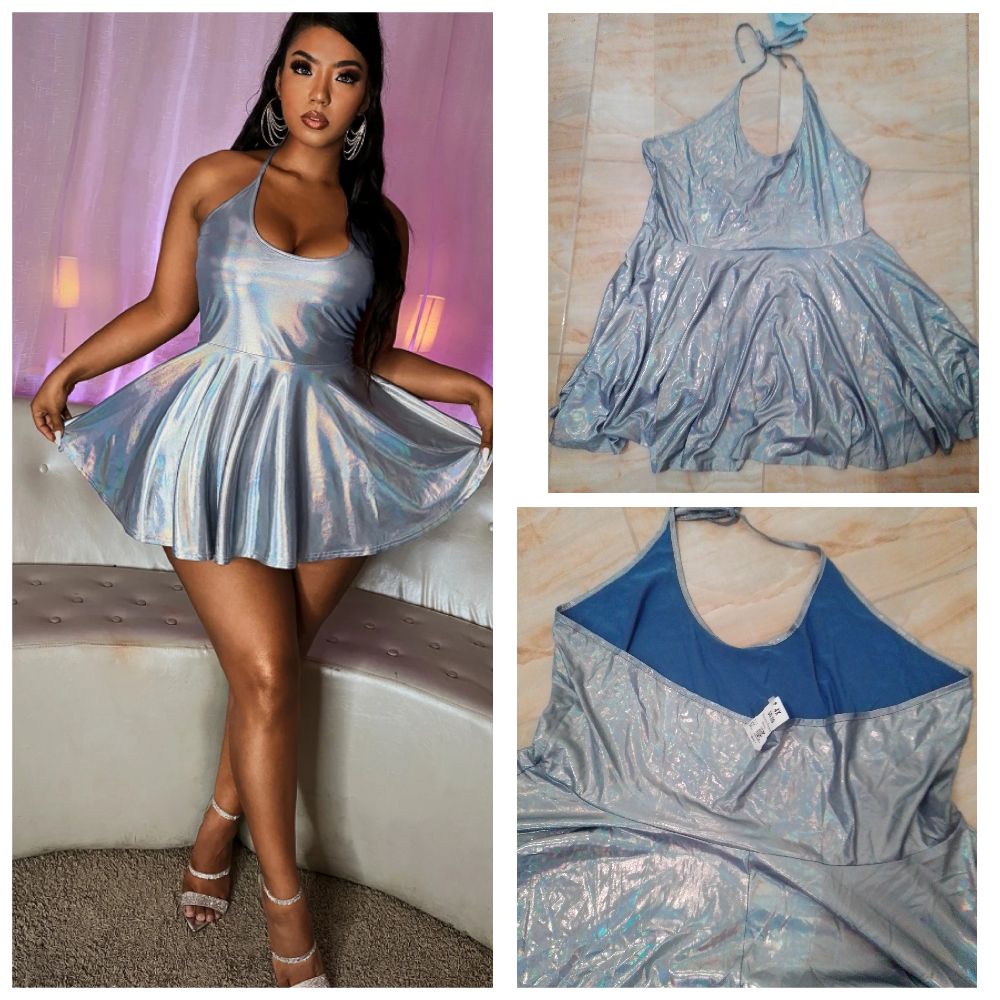 Robe soirée très chic stylé over size 48 💗💕💕💞💖💖💓🌸🌸