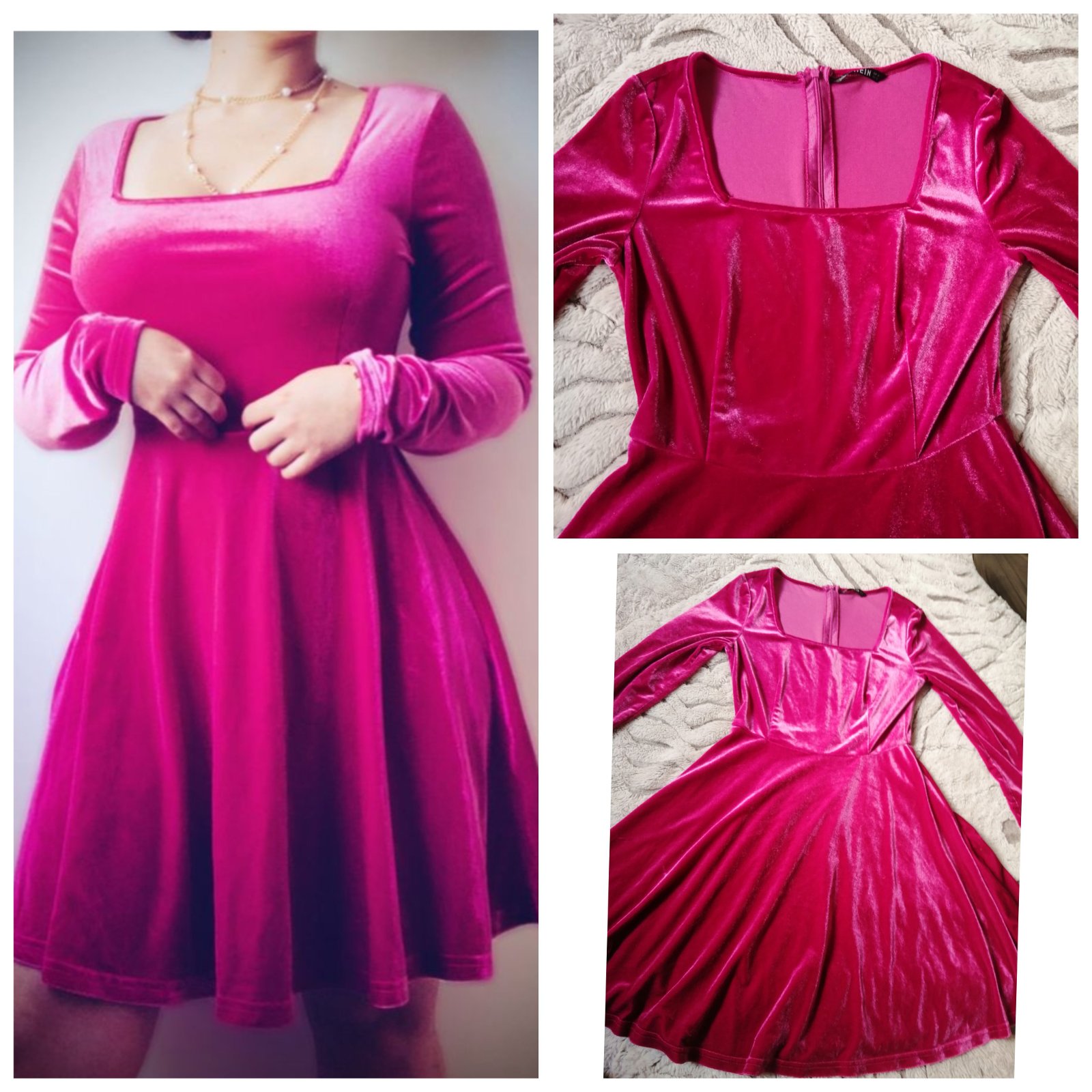 Robe rose fushia très classe en promotion 🌼🌸🌹💐💐🌸🌸🌹🌹🌹🌼