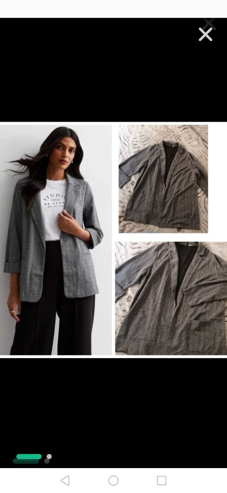 Veste blazer oversize très chic très classe en promotion 🌺🌼🌺🌺🌸💐🌹🌹🌸💐