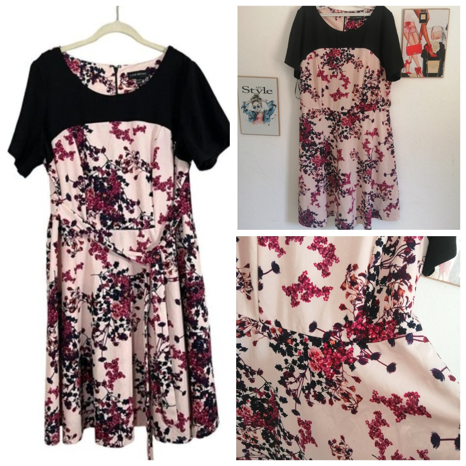 Robe florale très chic très classe oversize xxxxl 🌺🌺🌸💐🌼💐🌼💐🌼💐