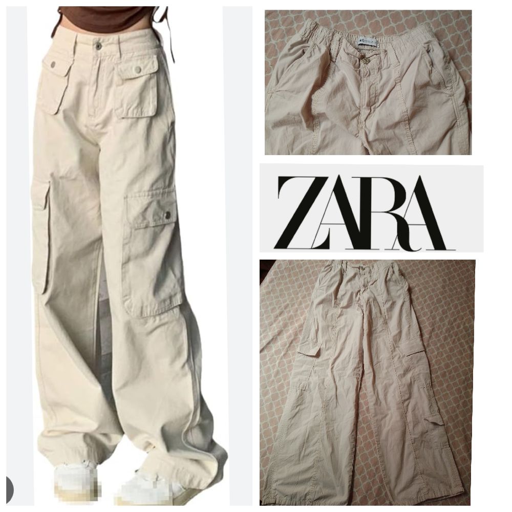 Pantalon cargo Zara très chic très classe 💗💗💮💐🌻🌻💖💝💖