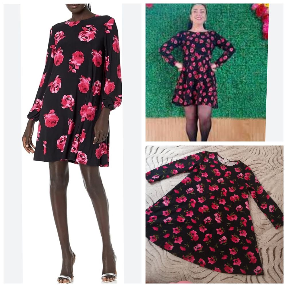 Robe florale oversize très chic très classe 🌺🌼🌸🌸🌹💐💐