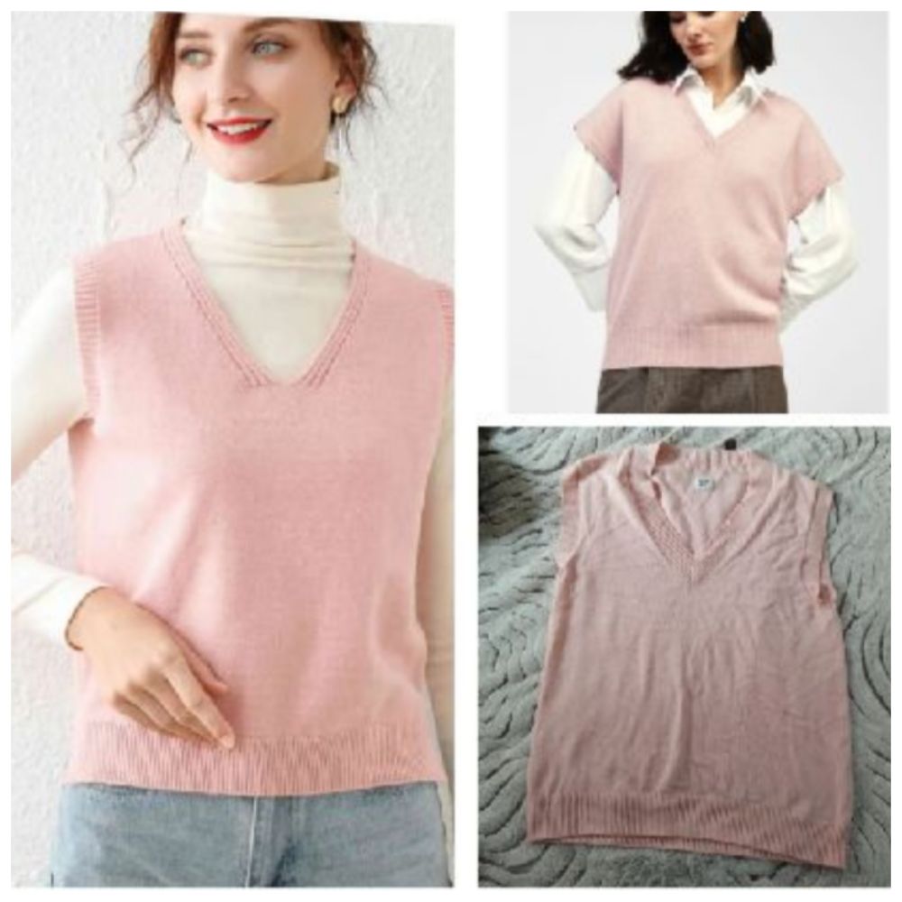 Pull oversize rose bébé très chic très classe pour un Look old Money 💓💓💝💝💖💐💮🌸🌸