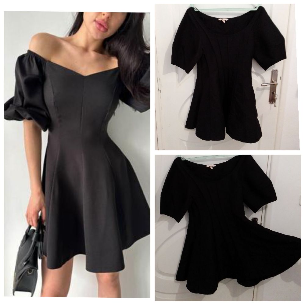 Robe noire très chic très classe 🌸💮💐💐💖💓💝💓💝💮