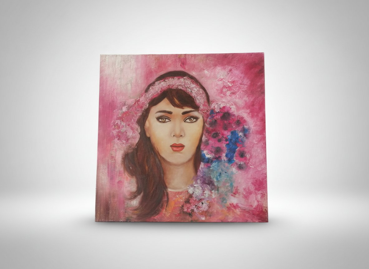 Tableau femme tunisienne 