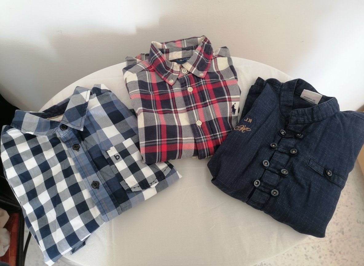 Lot de chemises pour enfants 