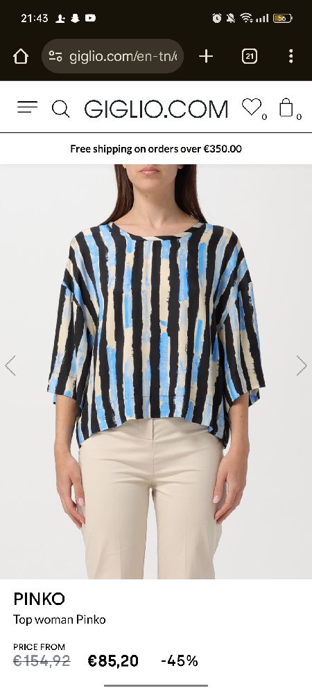 Blouse pinko