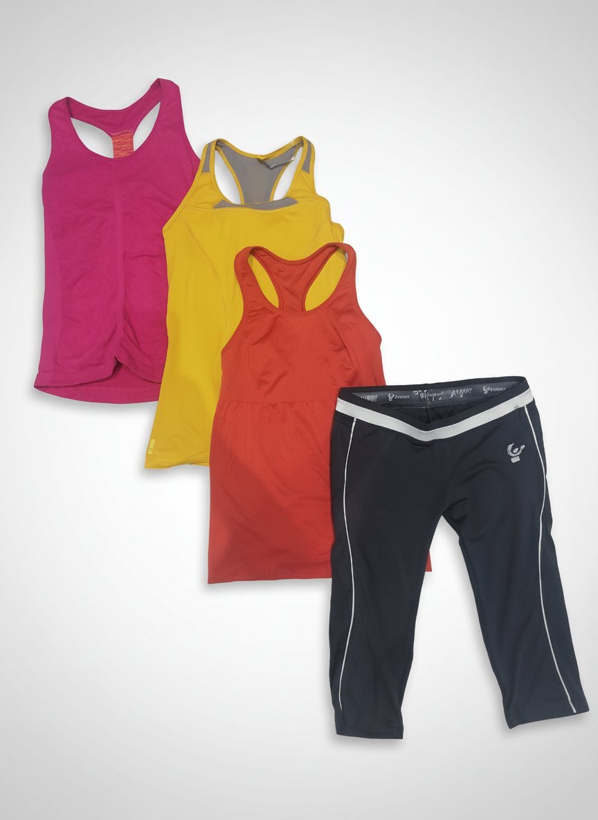 Lots 4 pièces de sport