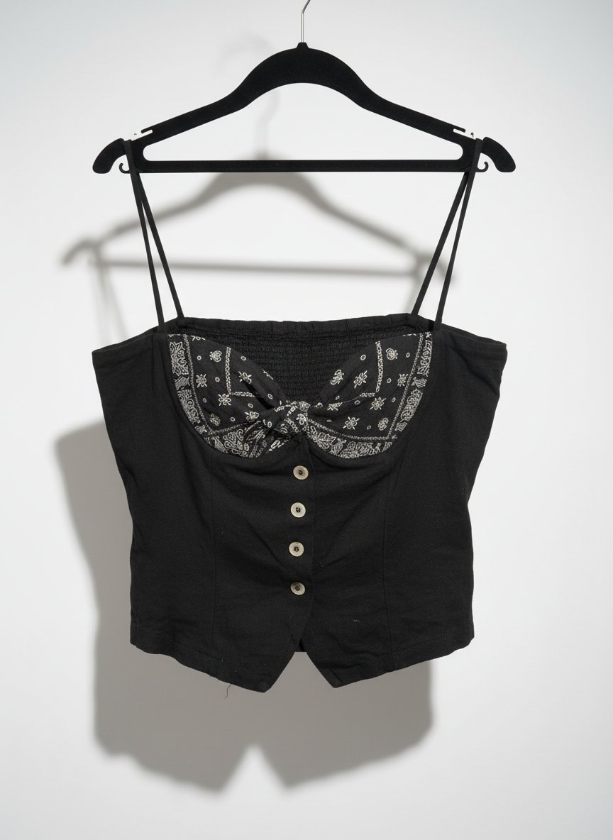 Bustier bleu 