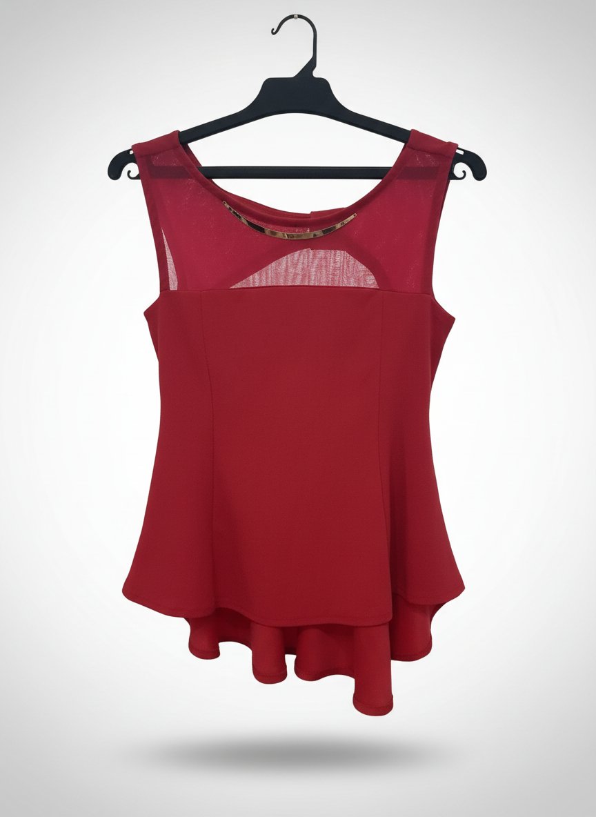 Haut rouge 