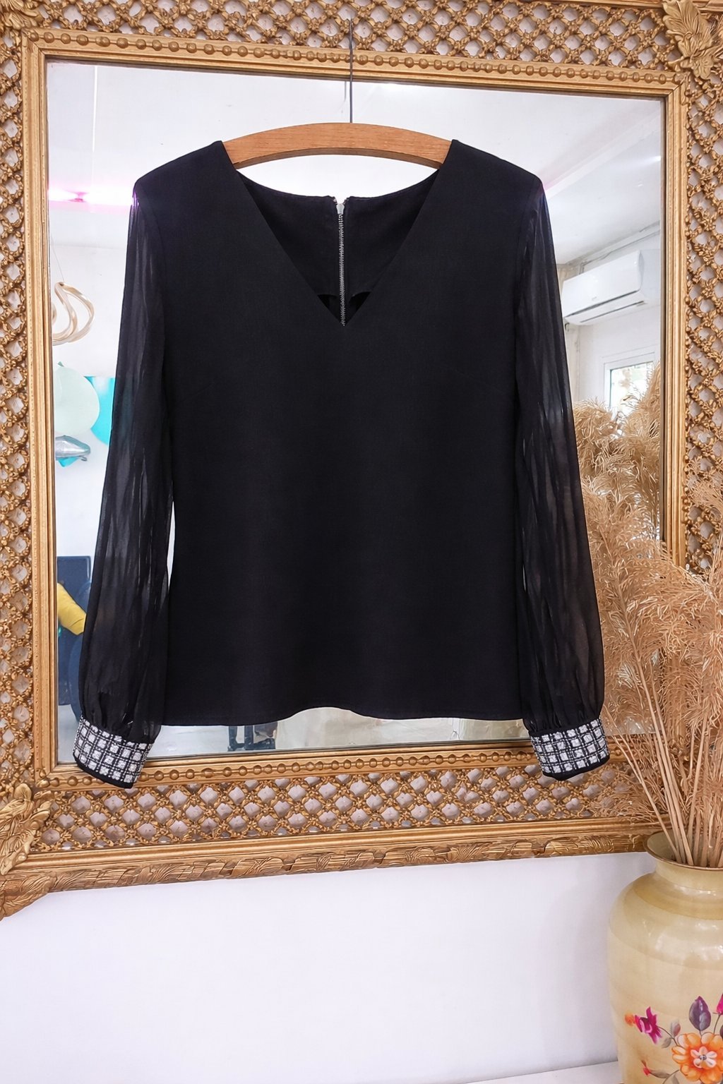 Pull noir 