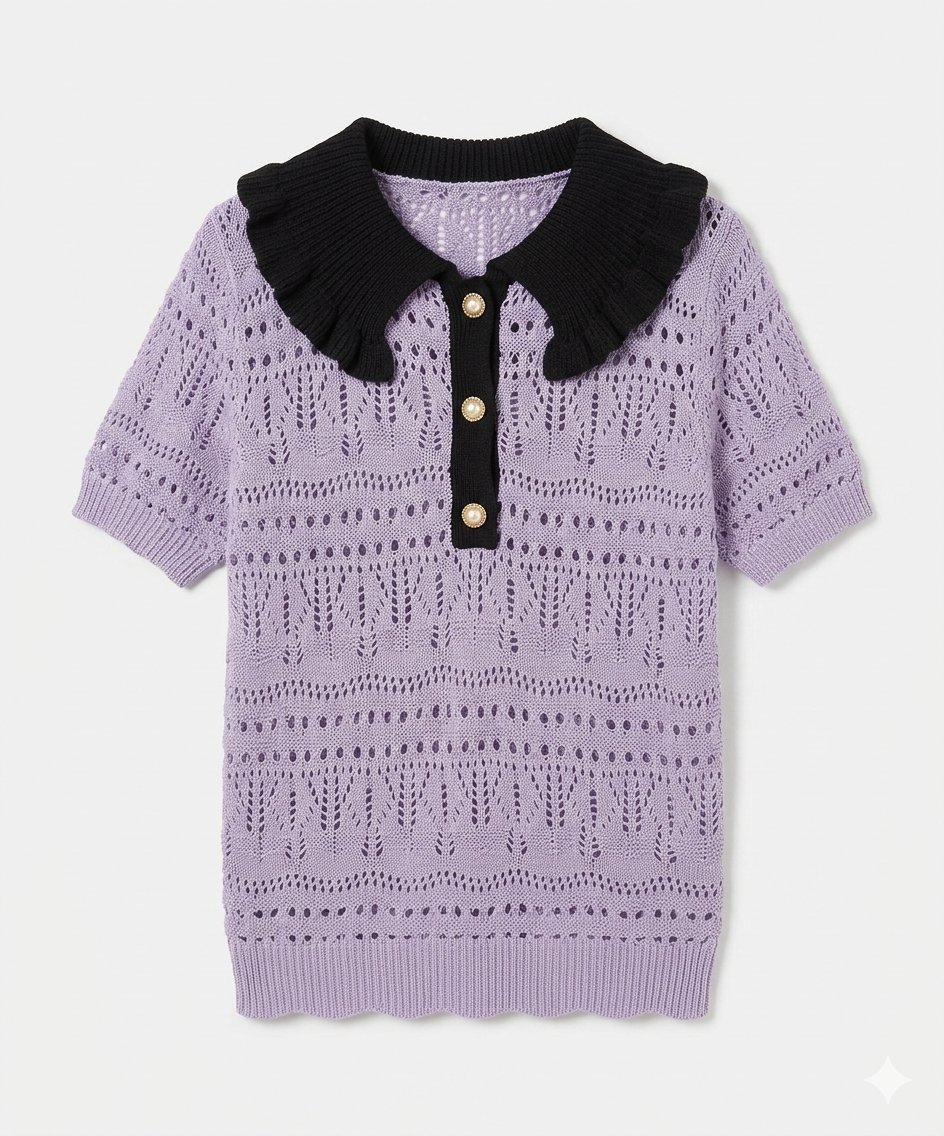 T shirt crochet 