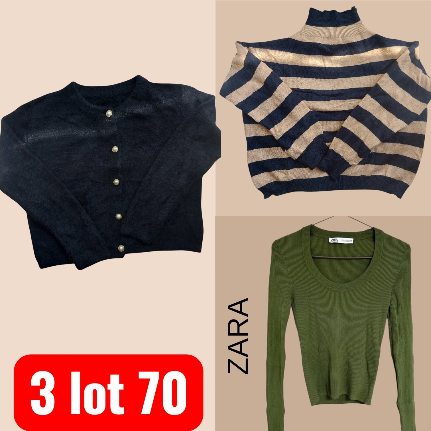 3 lot 70dt 