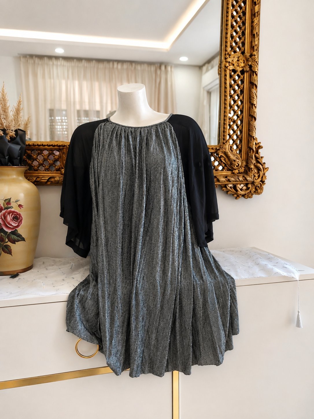 Pull robe grand taille