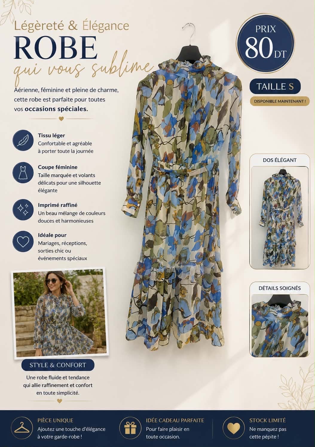 Sublime robe à vendre 