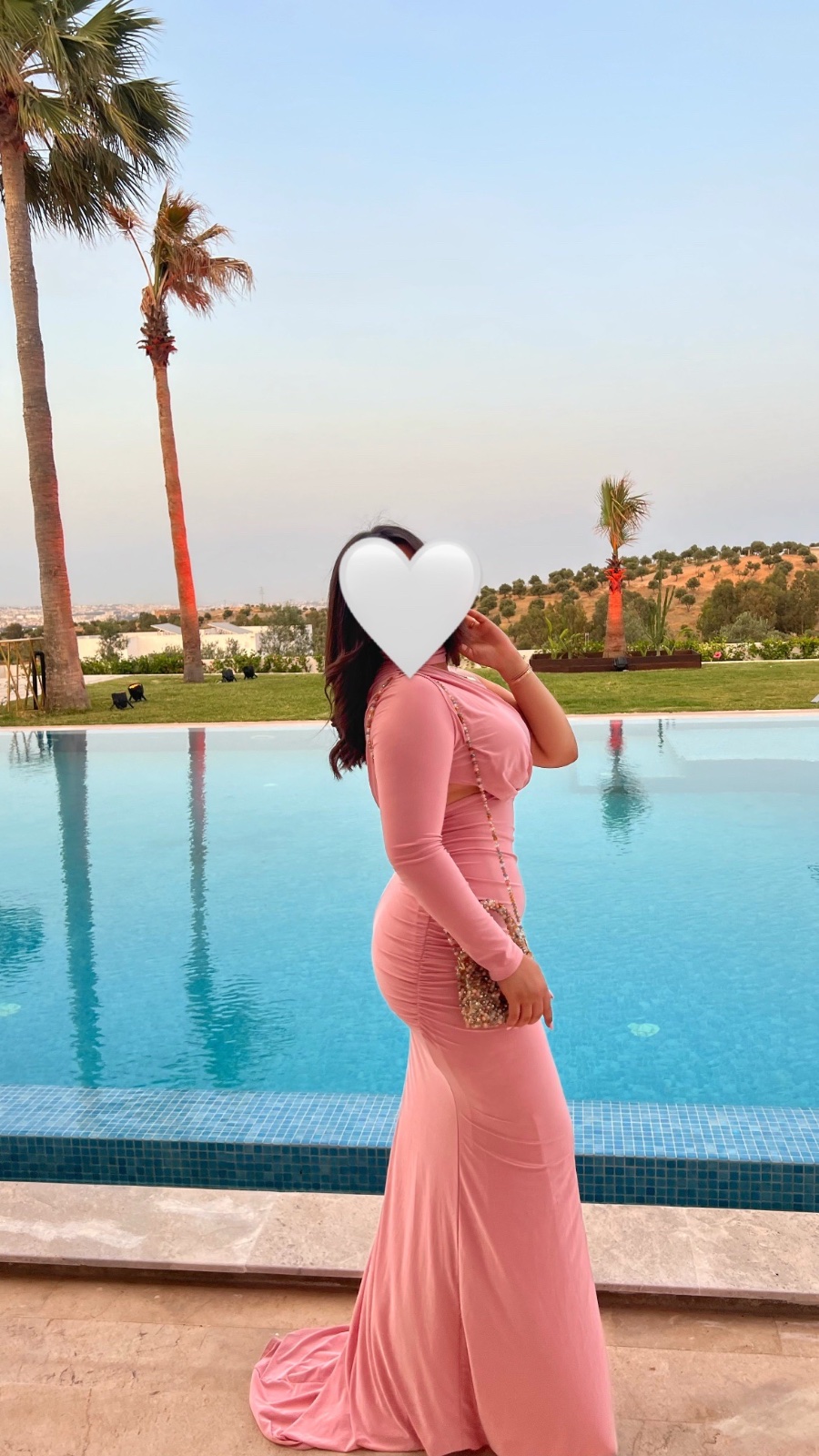 Robe soire