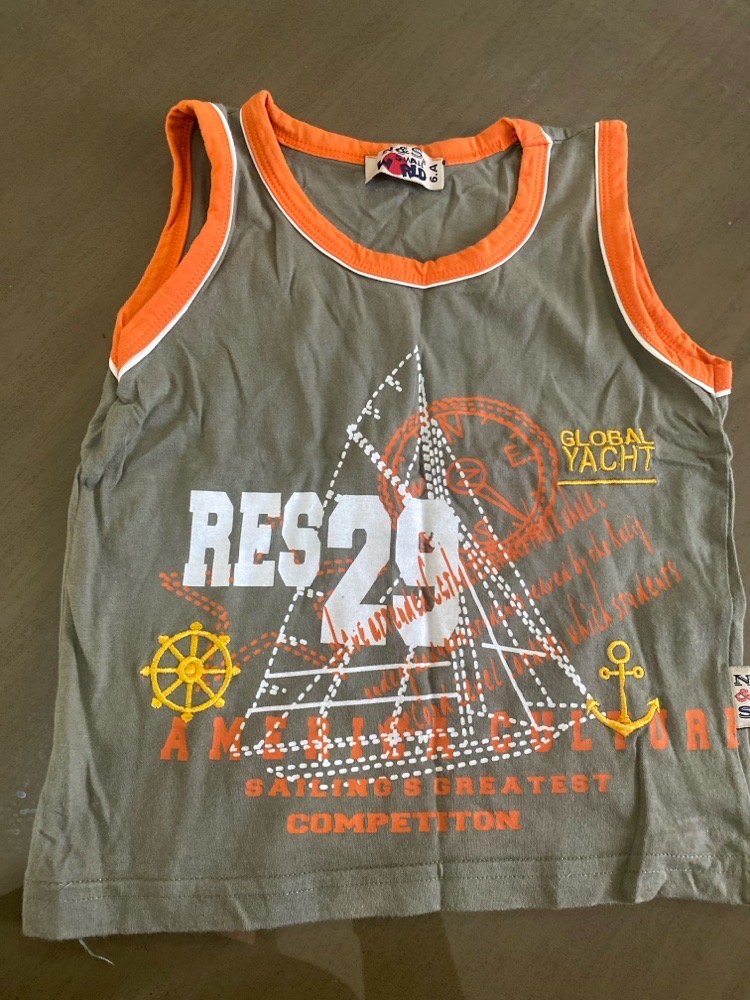 pull sans manche pour garçon