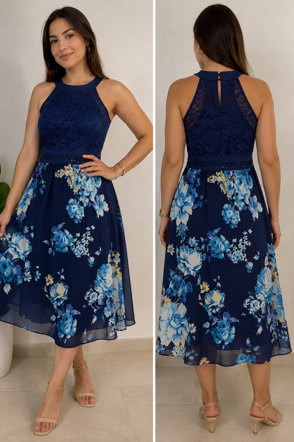 Robe Bleu 