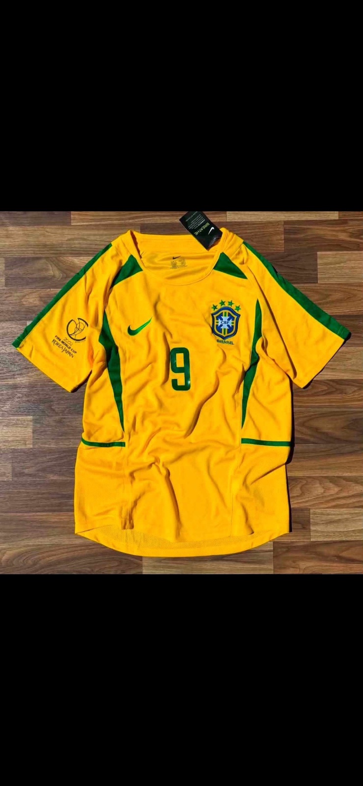 Maillot brazil 2002 Originale 