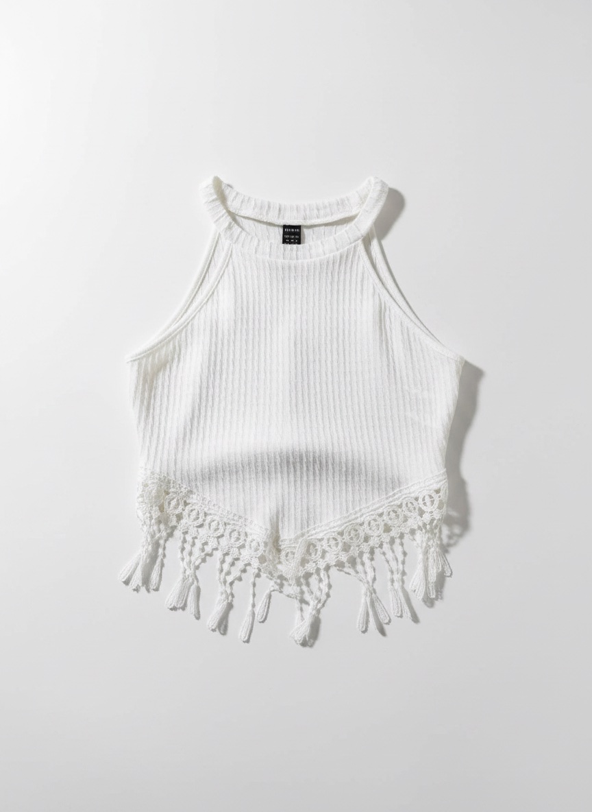 Haut court blanc de la marque SHEIN