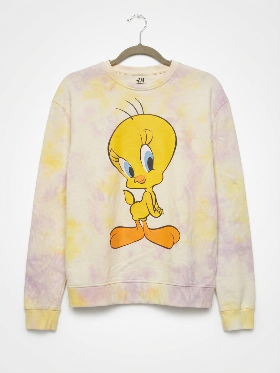 Pull jaune et rose twity