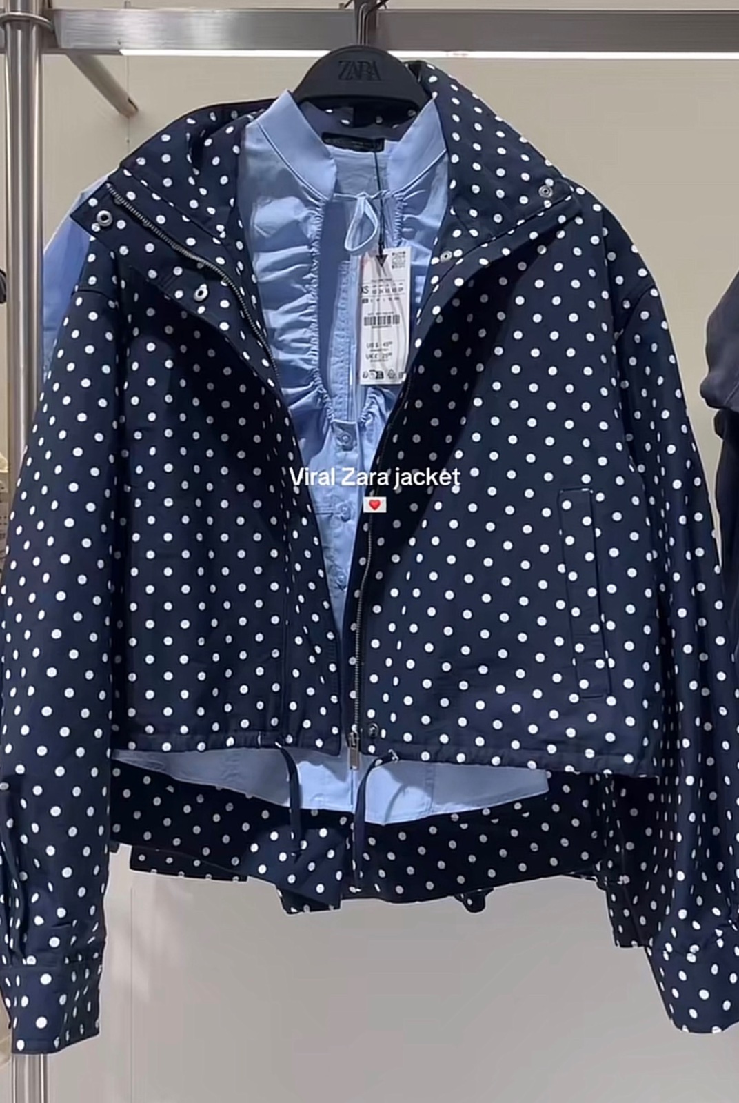 Jacket polka dots