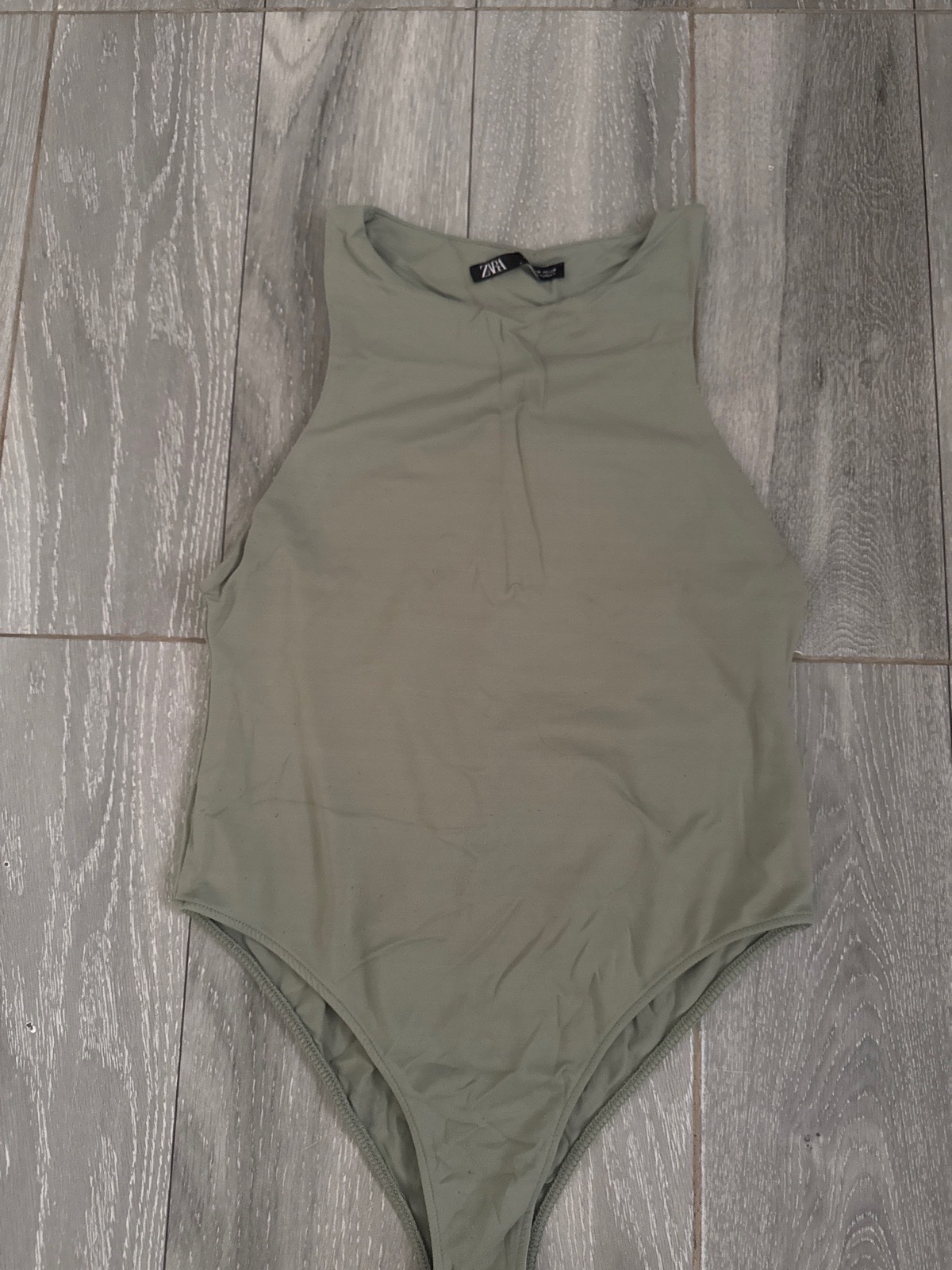 Top vert zara