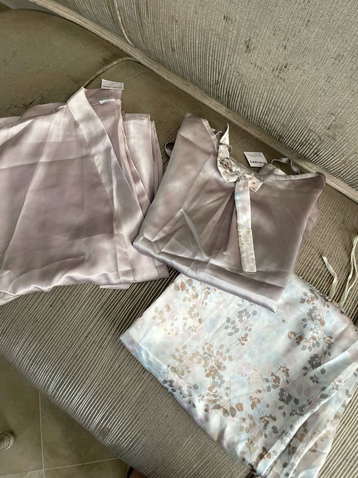 Pyjama en satin 
