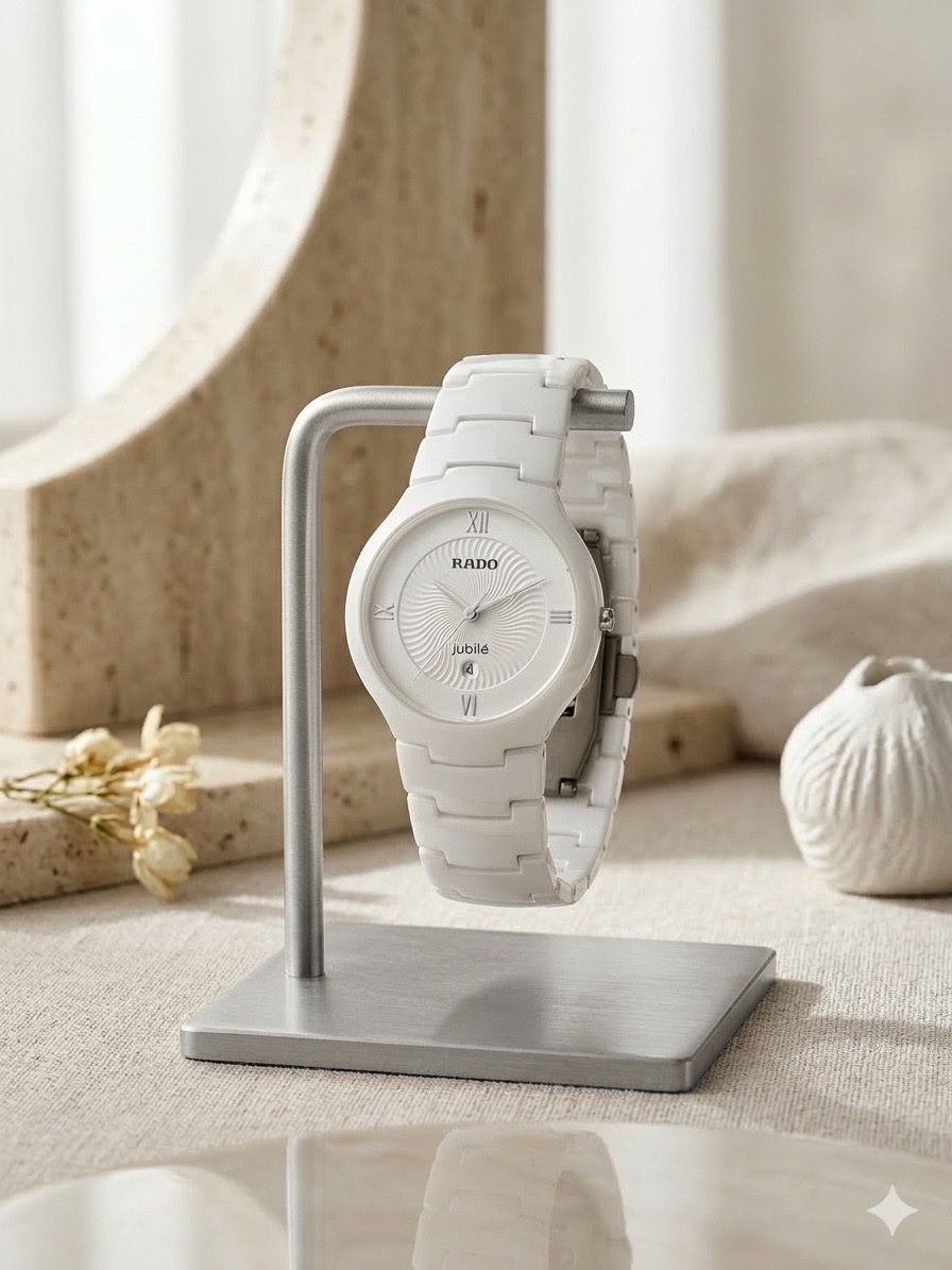 Montre Rado integral jublié en ceramique blanc