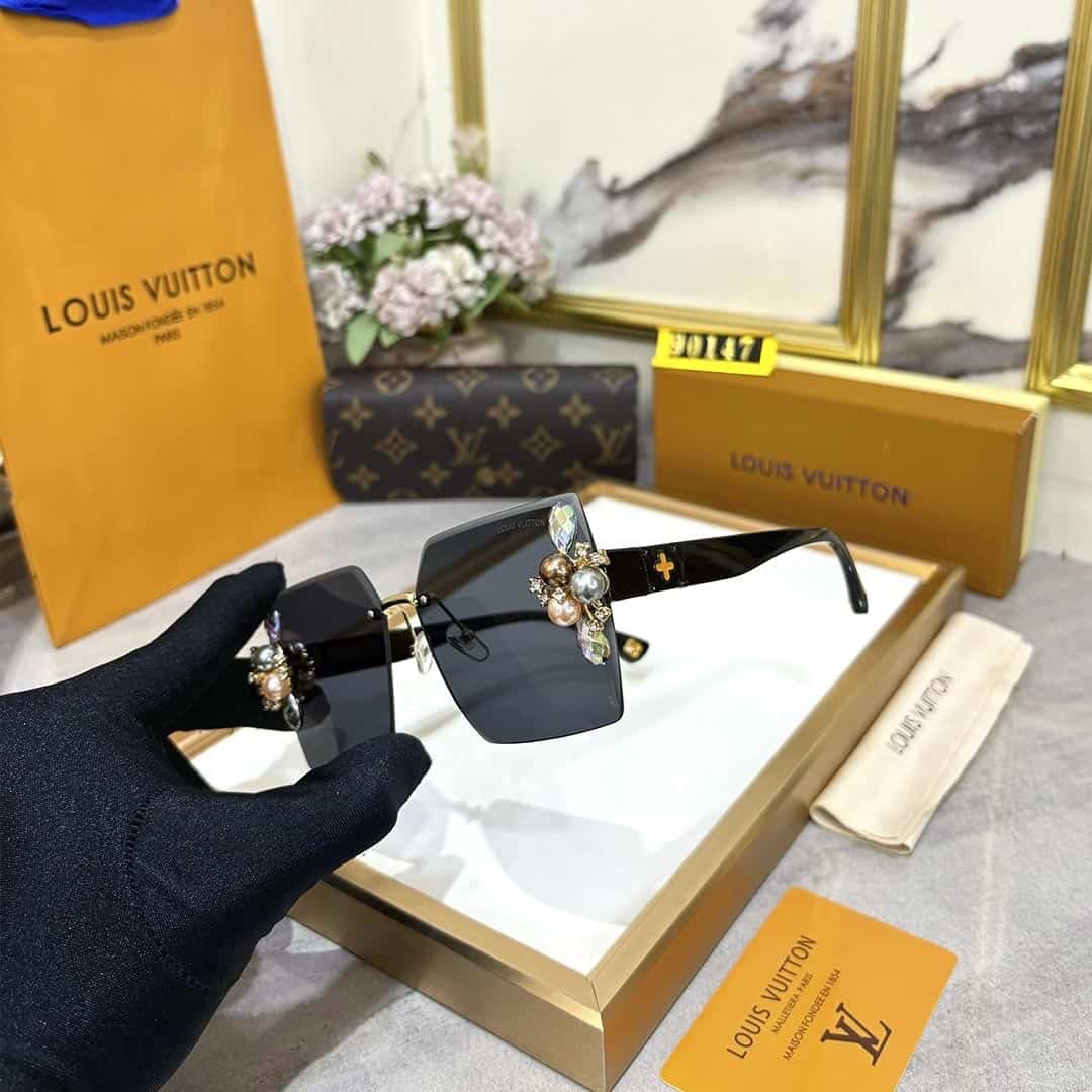 Lunettes de soleil Luxury Style – Ornées de Perles et Cristaux