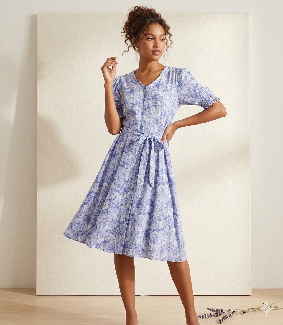 Robe Vintage Modline Florale🌸