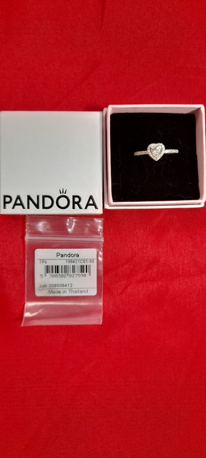 Bague pandora authentique argent 925