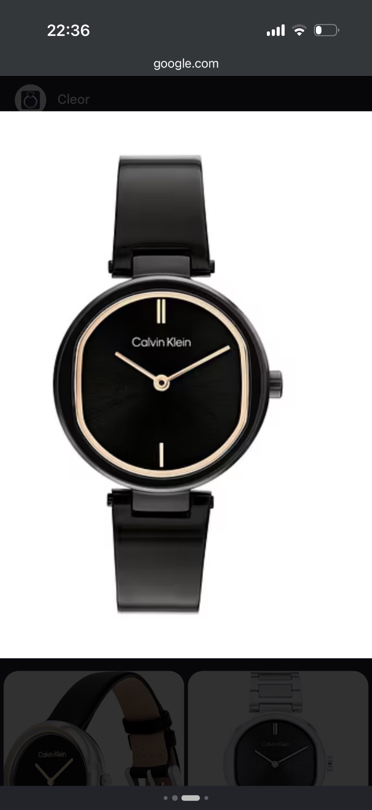 Montre calvin klein