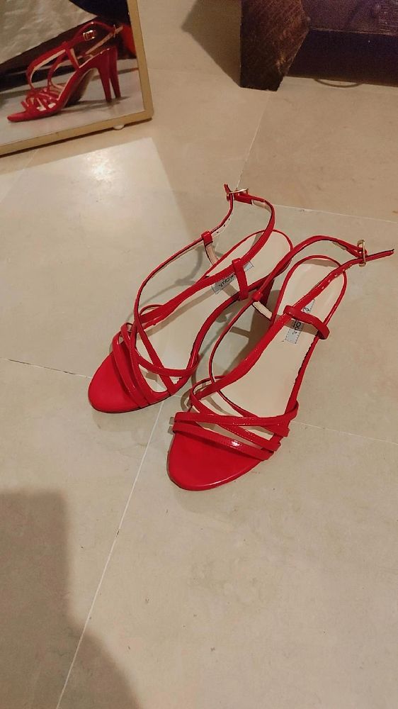 Sandales Rouge vif 