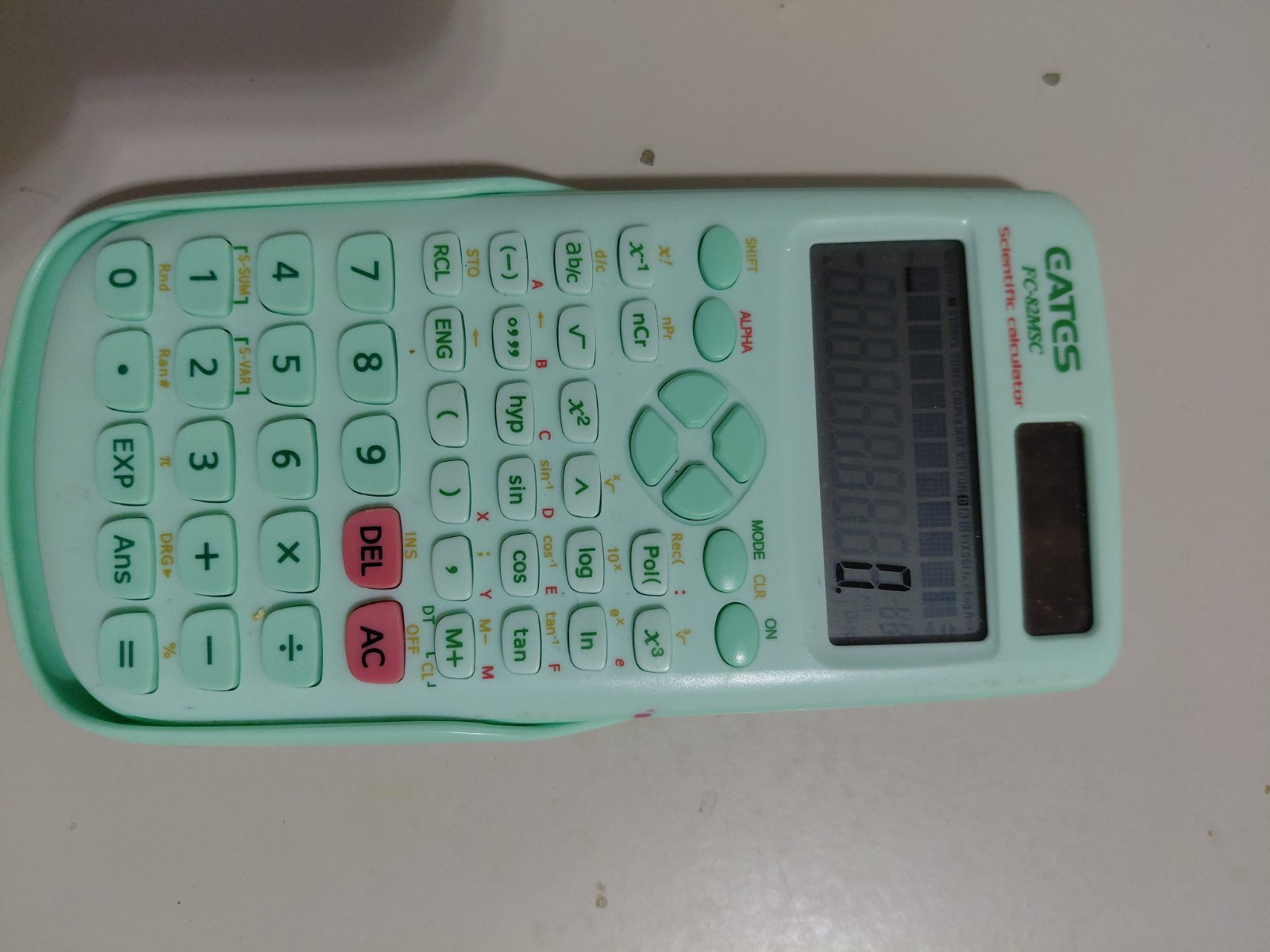 Calculatrice scientifique CATES FC-82MSC – 1ère, 2ème & 3ème lycèe aussi collège neuve📚